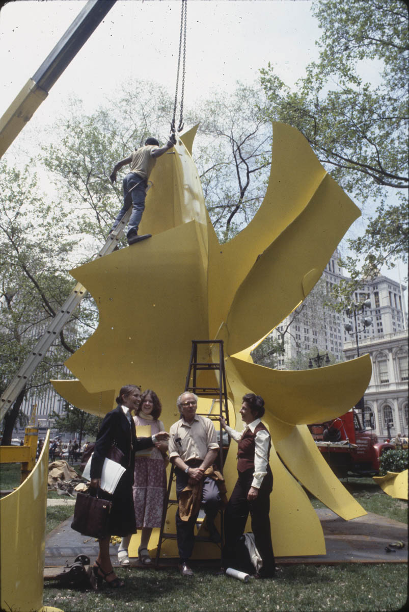 Yellow Ascending Public Art Fund