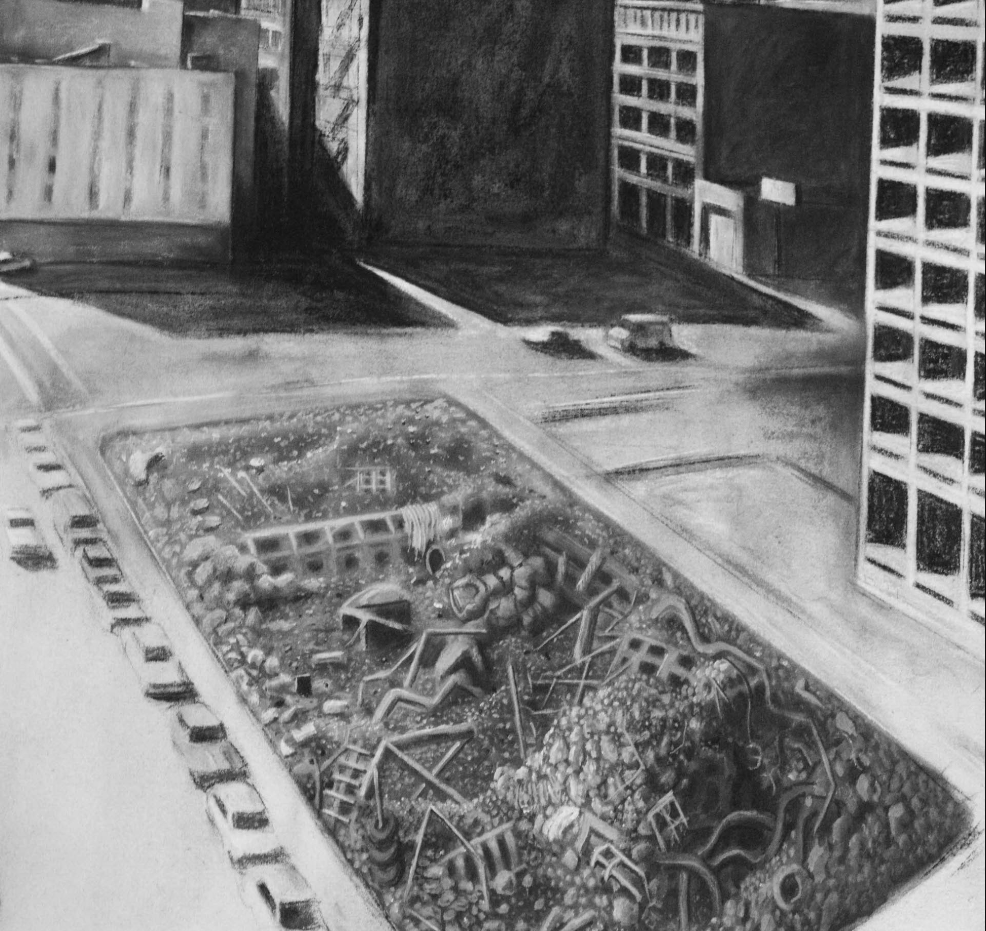 Time Landscape by Alan Sonfist (1965-Present) restores a pre-colonial forest in the heart of New York City