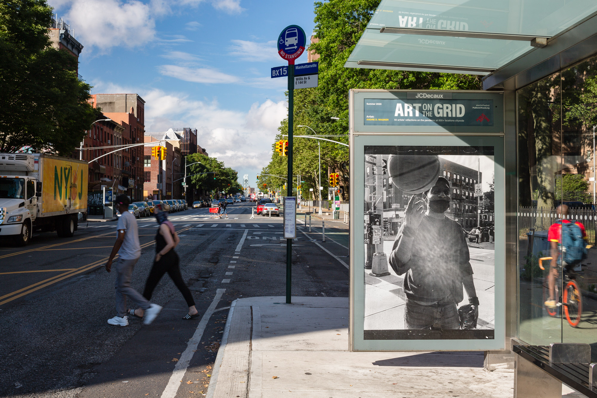 Andre D. Wagner „Old School, Bed-Stuy, Brooklyn NY 2020“, 2020