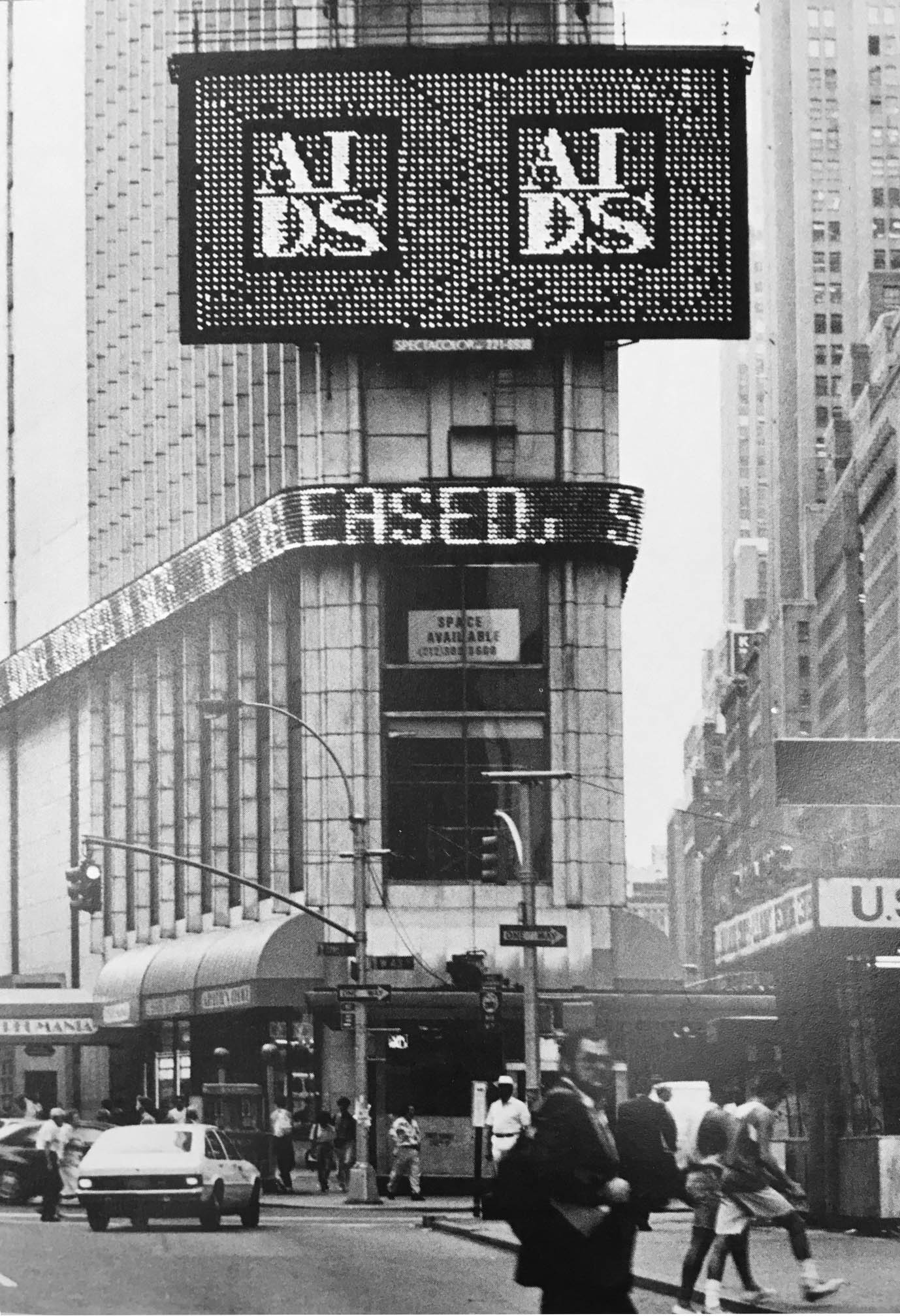 General Idea AIDS Billboard Times Square