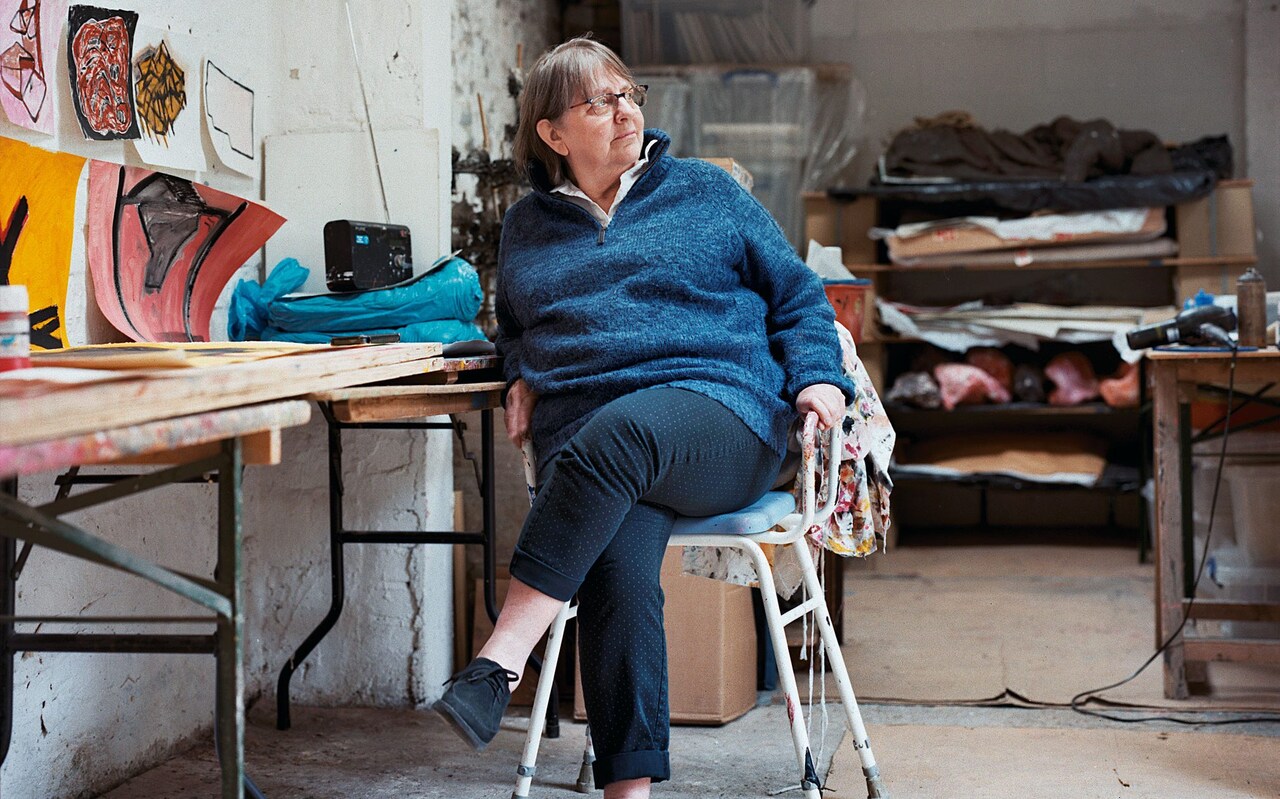 portrait of artist Phyllida Barlow