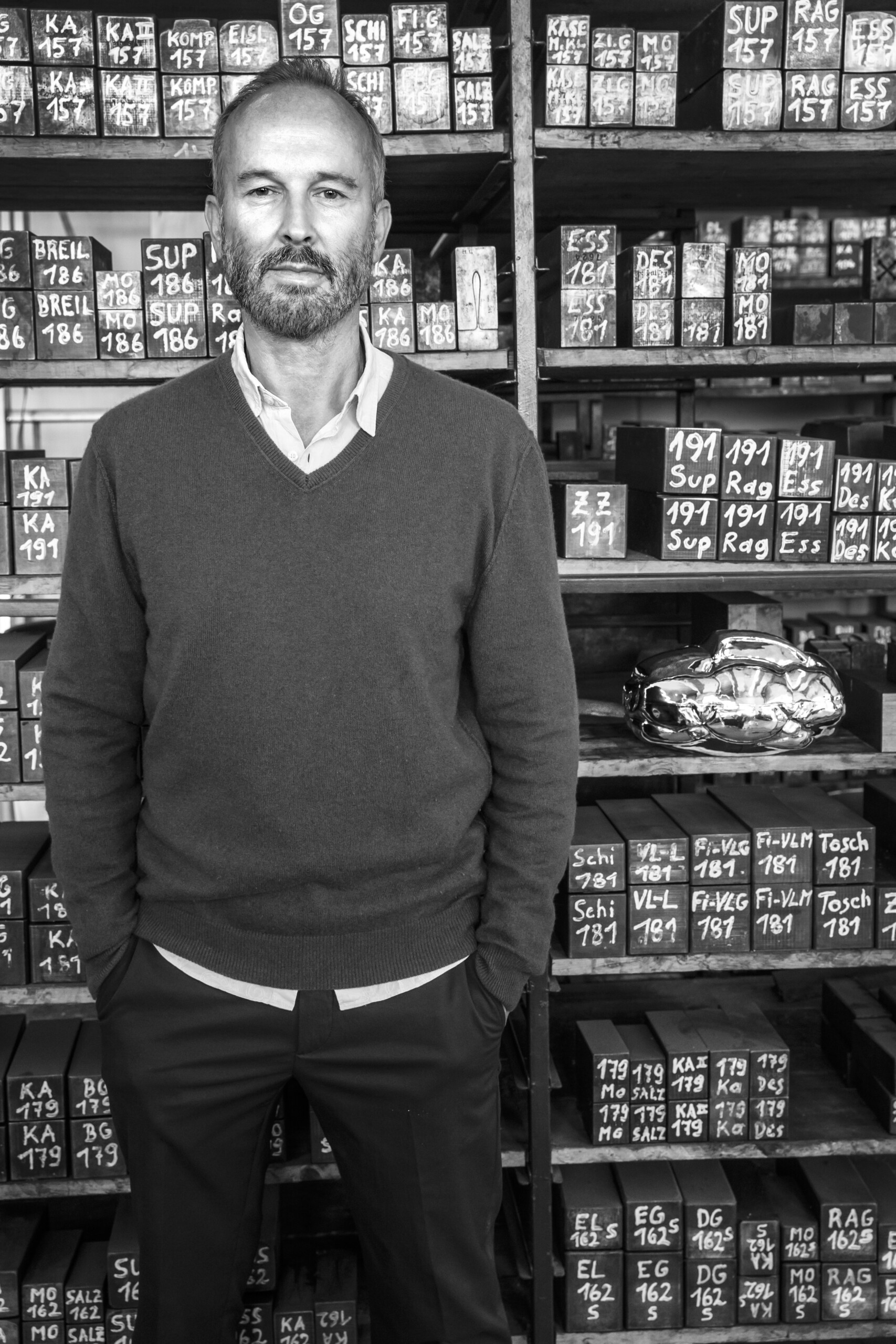 portrait of the artist Erwin Worm