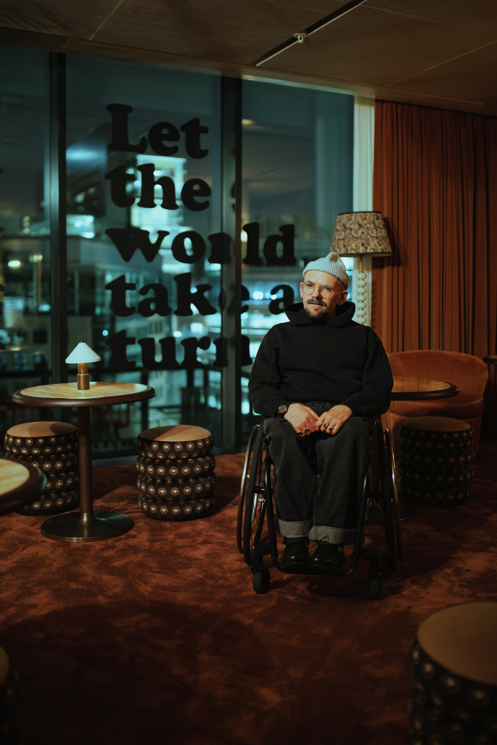 a portrait of the artist Ryan Gander