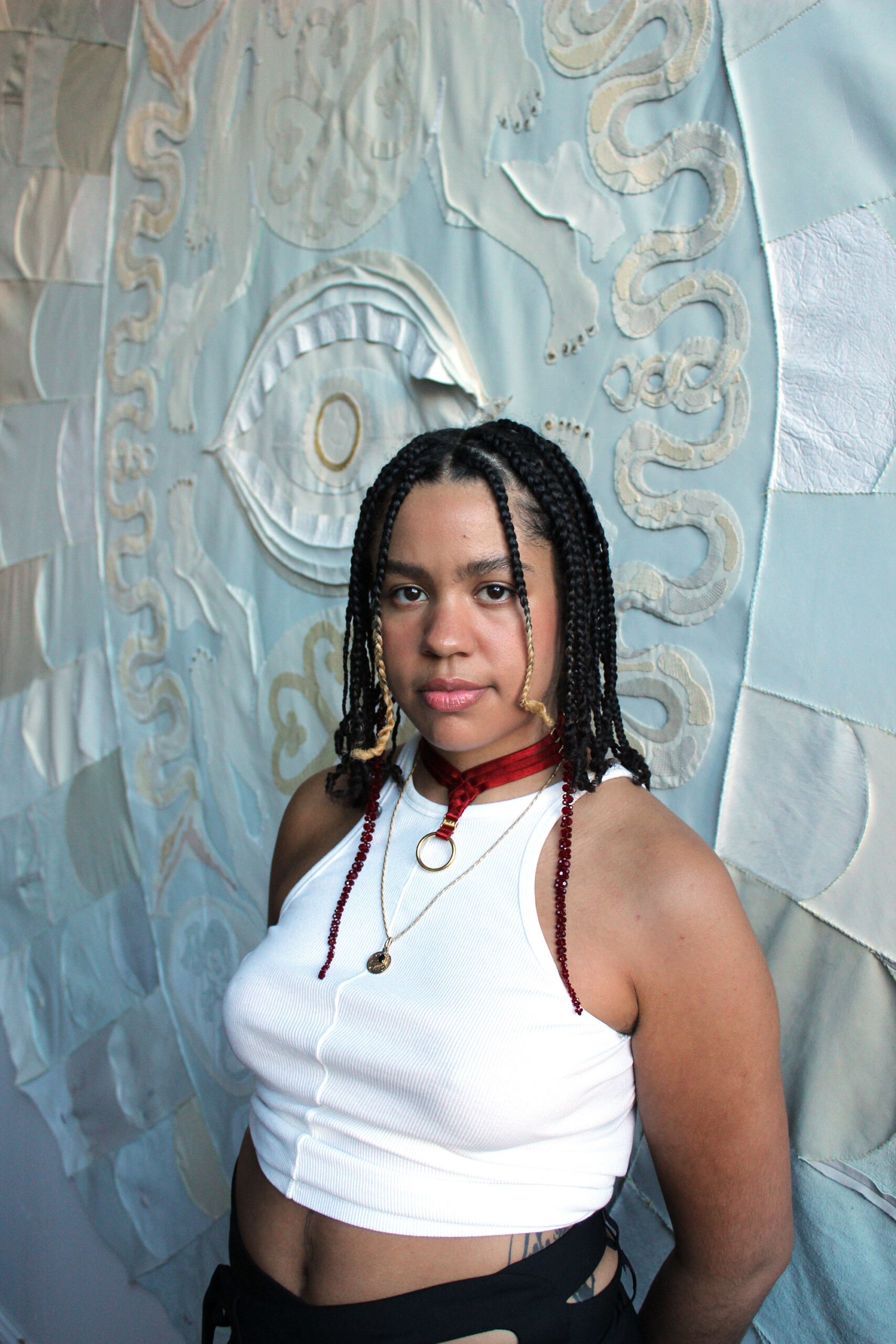 portrait of the artist Tau Lewis