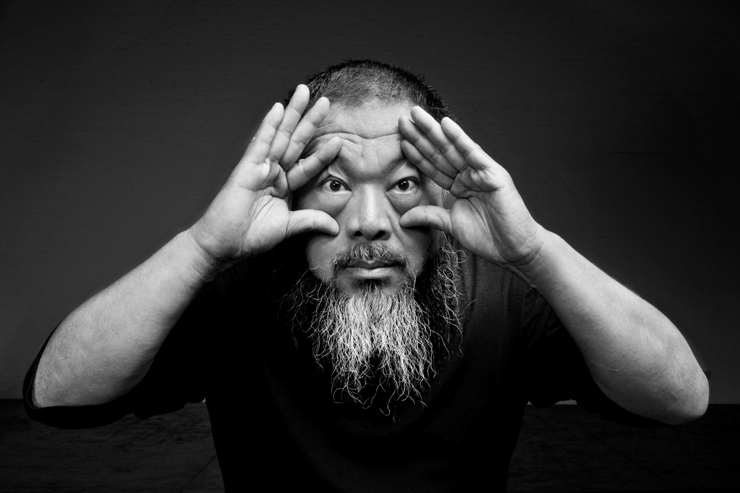 portrait of the artist Ai Weiwei