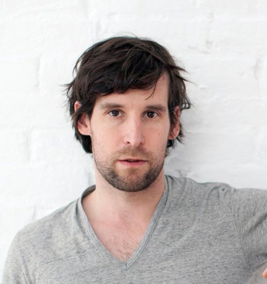 portrait of the artist Olaf Breuning