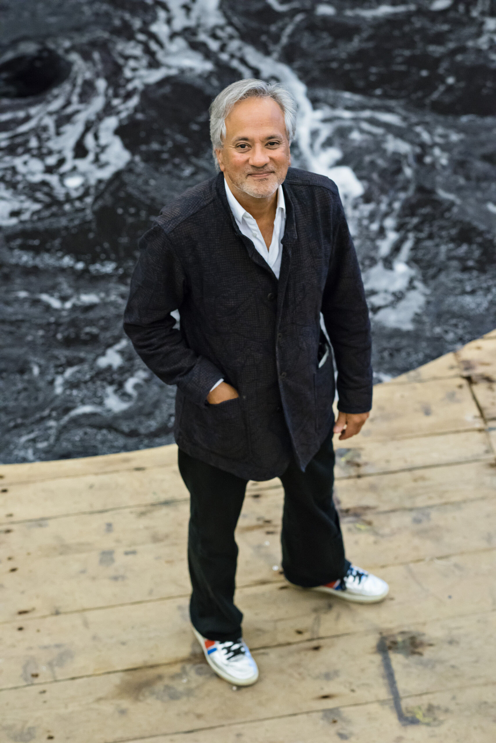 portrait of the artist Anish Kapoor