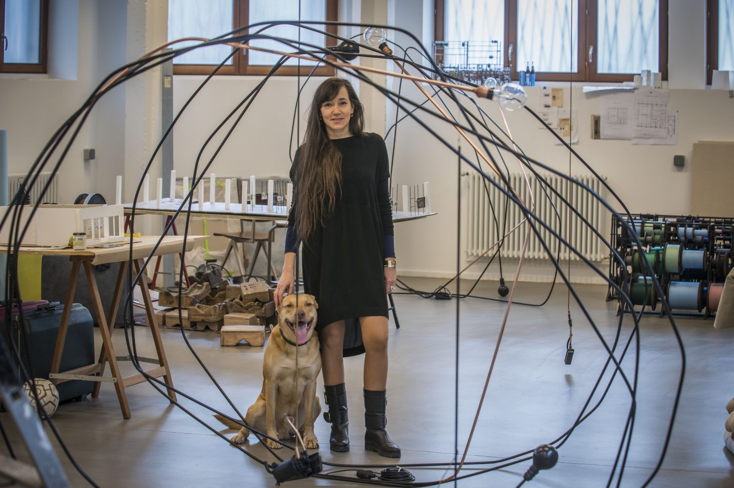 portrait of the artist Tatiana Trouvé